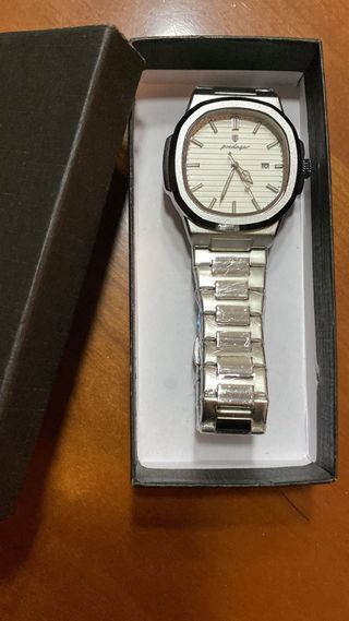 Reloj Pedagor Elegante Esfera Blanca