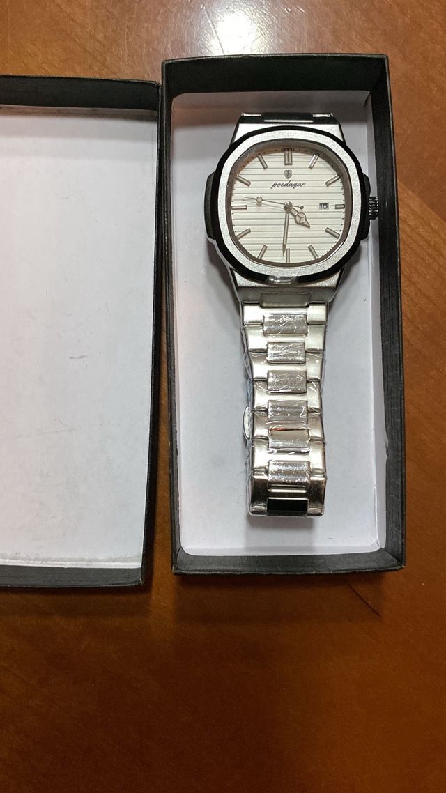 Reloj Pedagor Elegante Esfera Blanca