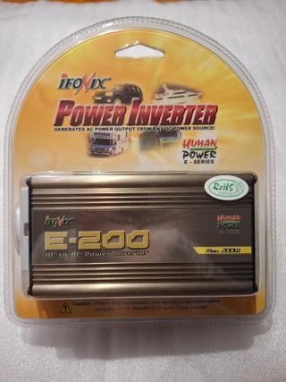 Inversor 12V DC a 220V AC 200W IFONDC 