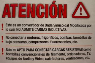 Inversor 12V DC a 220V AC 200W IFONDC 