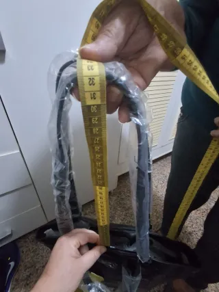 Bolso Lois Negro Tejido