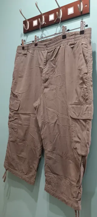 Pantalón pirata Adidas hombre verde XXL usado