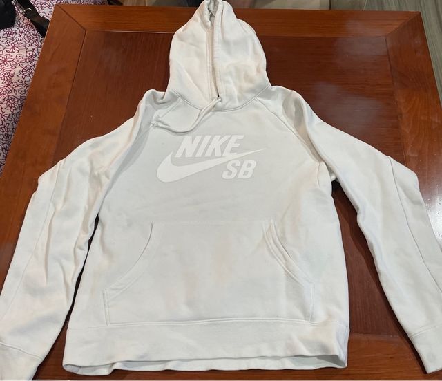 Sudadera Nike SB Blanca Talla M