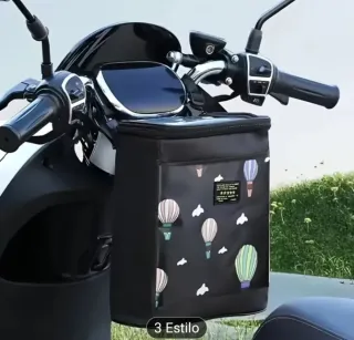 Bolsa Manillar Moto/Bici Diseño Globos