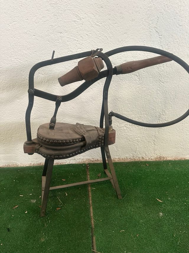 Antico mantice da fabbro