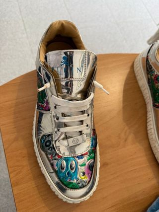 Zapatillas Philipp Plein Plata