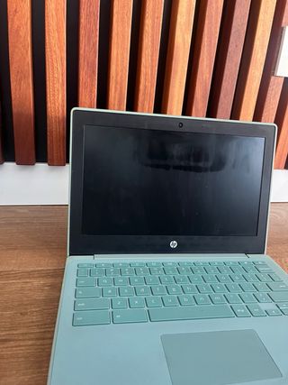 Ordenador portátil HP verde