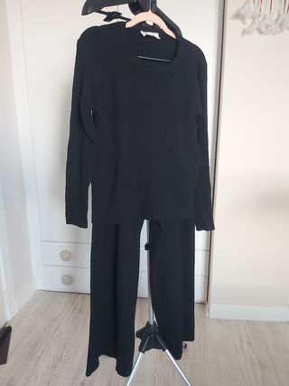 Conjunto Compañía Fantástica Negro Talla L