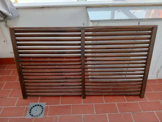 Panel separador madera vallas/techos