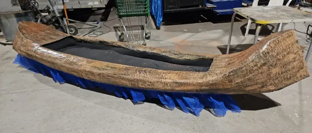 Canoa Carnaval con Ruedas