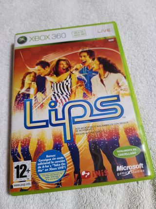 Lips Xbox 360 - Juego Musical con Micrófonos