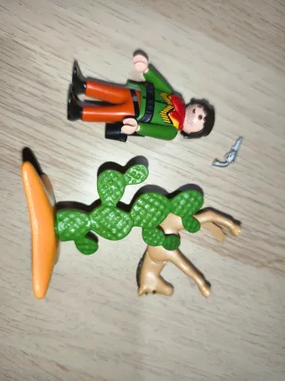 Playmobil 5373 Western con Coche y Cactus