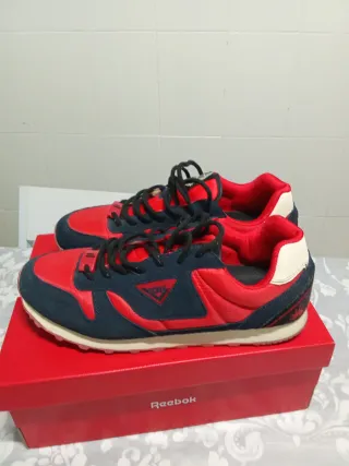 Zapatillas Pony Hombre Azul/Rojo