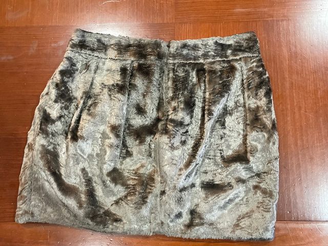 Falda Hakei Marrón Terciopelo Talla S