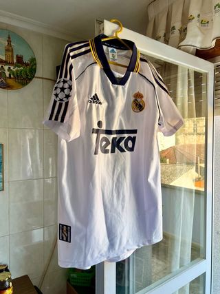 Camiseta Real Madrid Adidas Talla L Retro