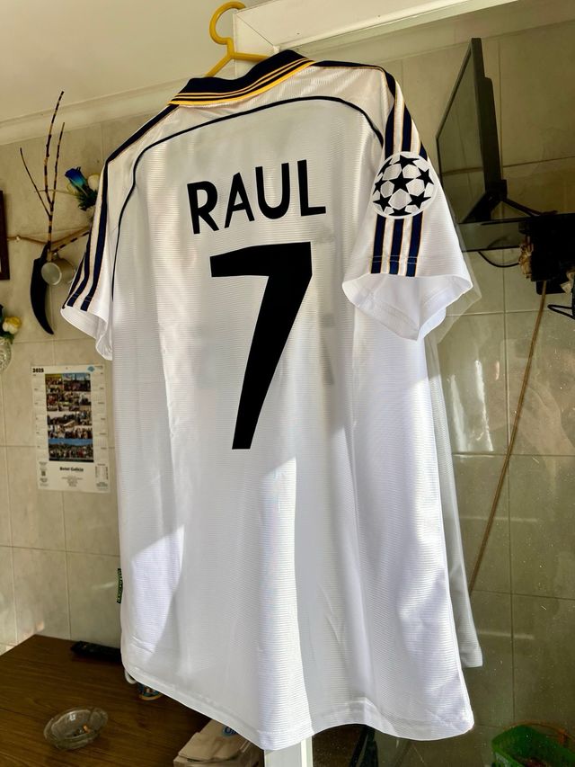 Camiseta Real Madrid Adidas Talla L Retro