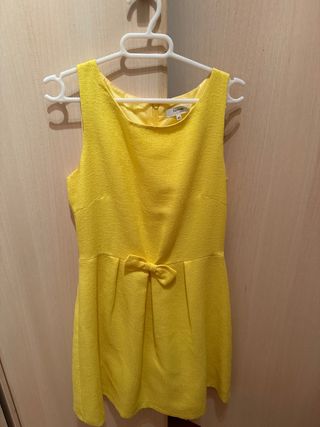 Vestido amarillo niña talla 40
