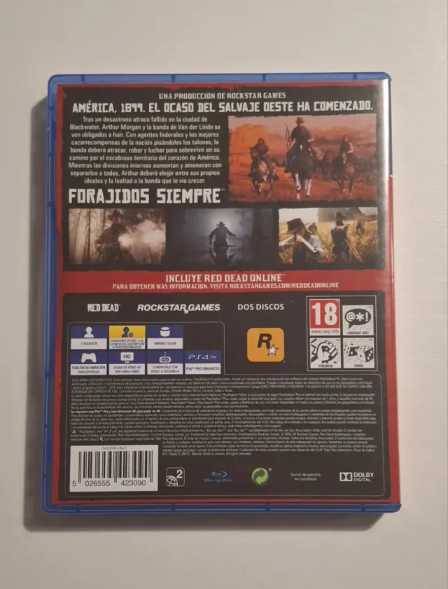 Red Dead Redemption 2 para PS4