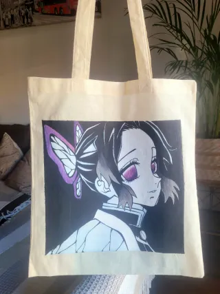 Totebag de Shinobu Kocho, Kimetsu No Yaiba
