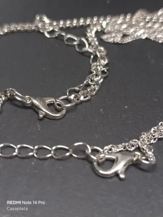 Colgante doble, parejas; Corazón y Daga CH221