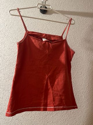 Conjunto pijama mujer rojo