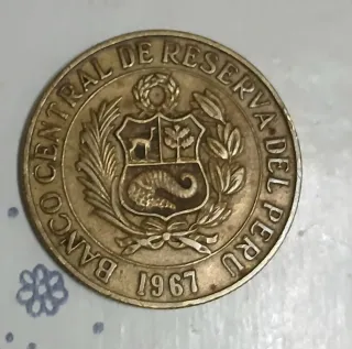 Moneda Perú 1967