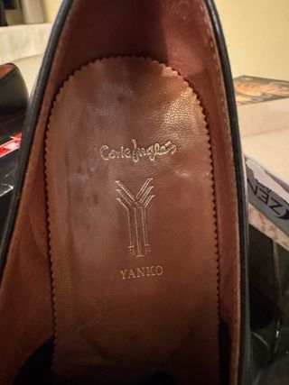 Zapatos de vestir YANKO negros hombre