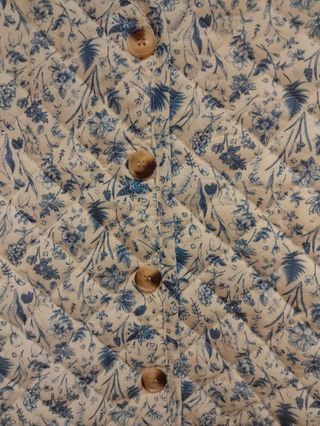 Chaleco Acolchado Floral 