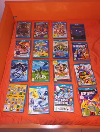 Nintendo Wii U + 16 juegos