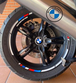 2 Tapas Embellecedor Moto Logo BMW Llanta y Cardán