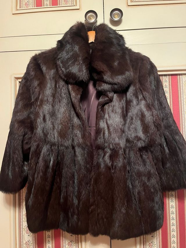 OCASIÓN!!!!Abrigo piel ROBERTO VERINO. Auténtico