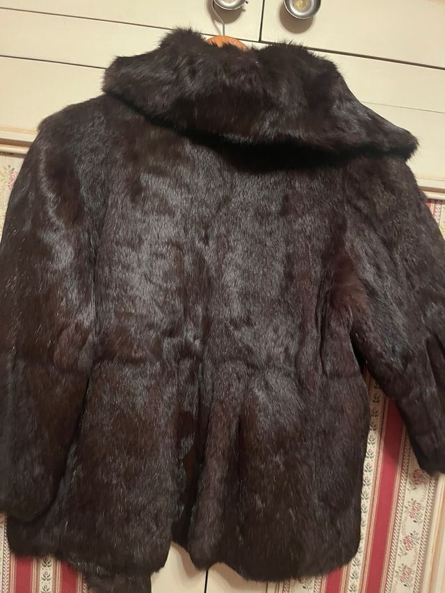 OCASIÓN!!!!Abrigo piel ROBERTO VERINO. Auténtico