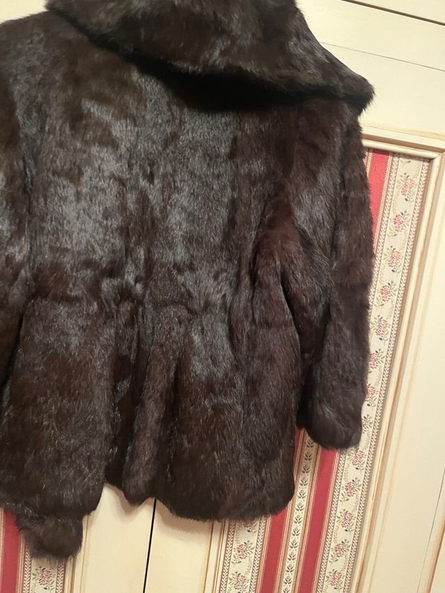 OCASIÓN!!!!Abrigo piel ROBERTO VERINO. Auténtico