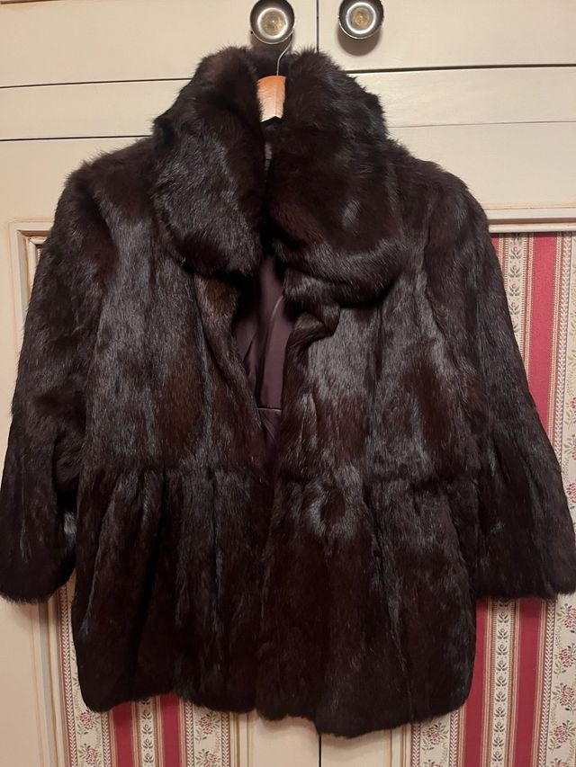 OCASIÓN!!!!Abrigo piel ROBERTO VERINO. Auténtico