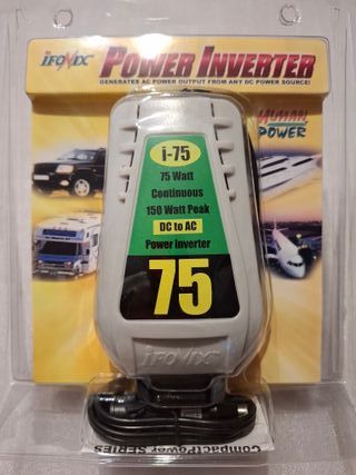 Inversor 12V DC a 220V AC 75W IFONDC
