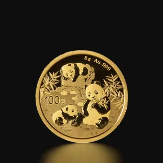 Moneda Panda Oro 8gr China 2025