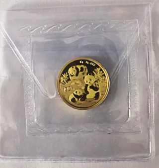 Moneda Panda Oro 8gr China 2025
