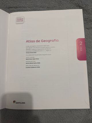 Atlas de Geografía 2 ESO 