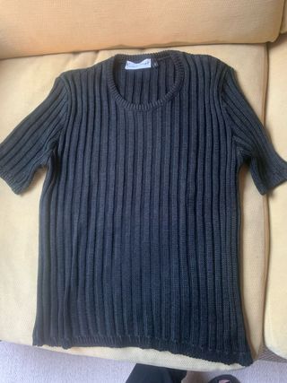Camiseta de punto Gerard Darel negra Talla S