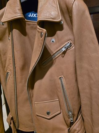 Chaqueta Cuero Jack Jones Talla XS