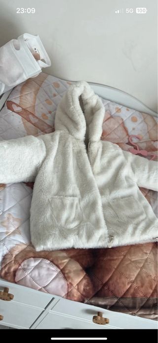 Giubbino bambina 1 anno reversibile