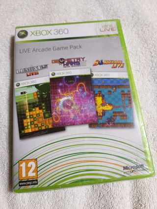 Xbox 360 LIVE Arcade Game Pack