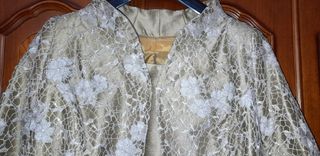 Conjunto fiesta 3 piezas mujer oro/plata