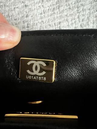 Borsa Chanel Black con dettagli dorati