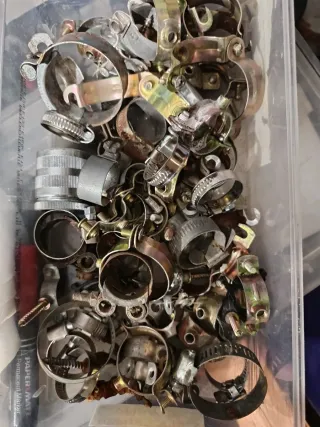 Lote de Abrazaderas Varias