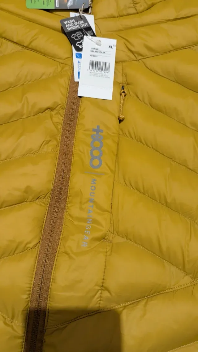 Chaqueta +8000 acolchada con capucha