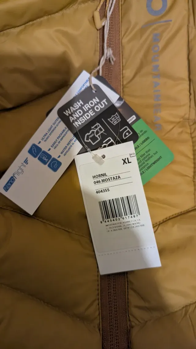 Chaqueta +8000 acolchada con capucha