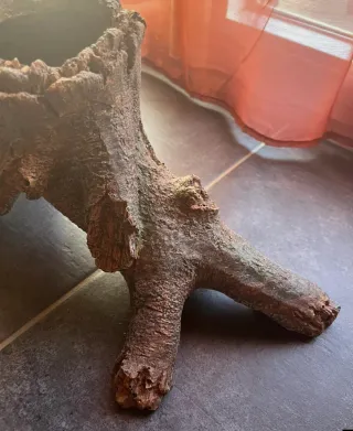 Tronco cavo decorativo per acquario/terrario