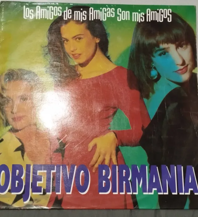 Vinilo Objetivo Birmania - Los Amigos de mis Amiga