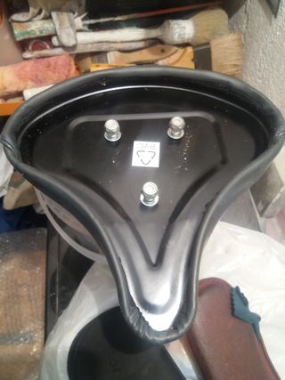 Sillín Bicicleta Estática Negro